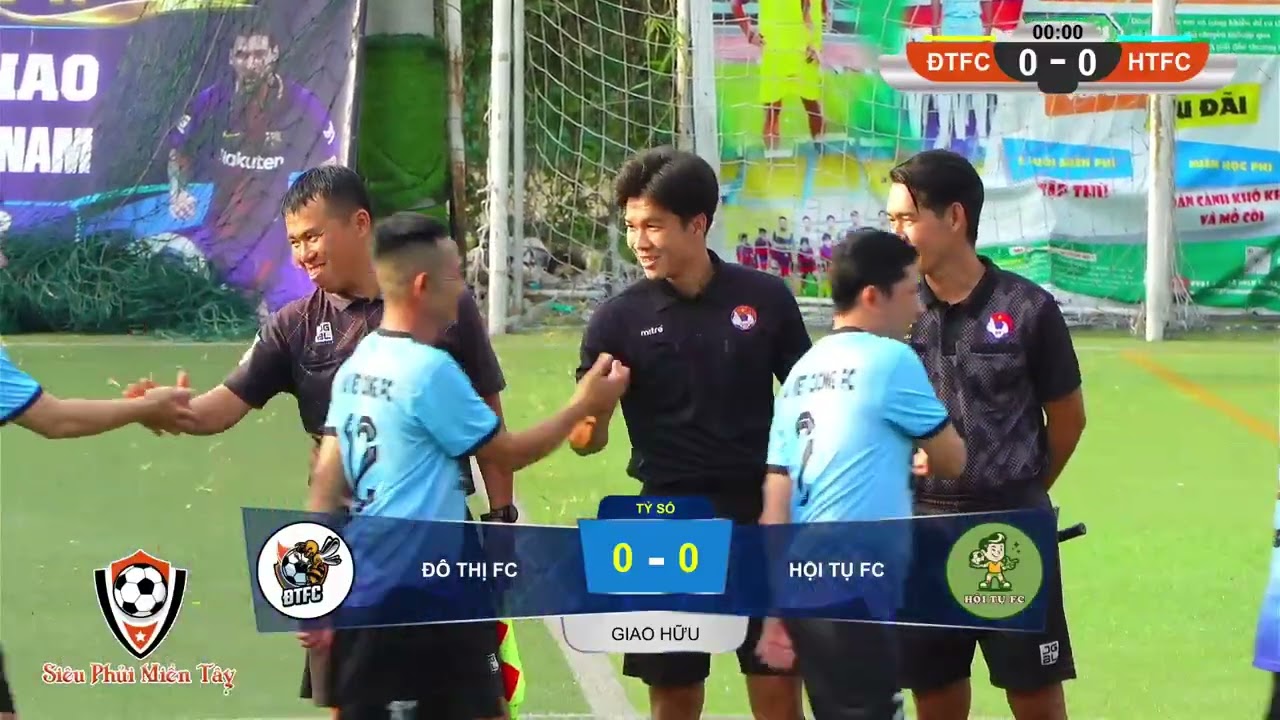 [SIÊU PHỦI MIỀN TÂY] Giao hữu: ĐÔ THỊ FC vs HỘI TỤ FC