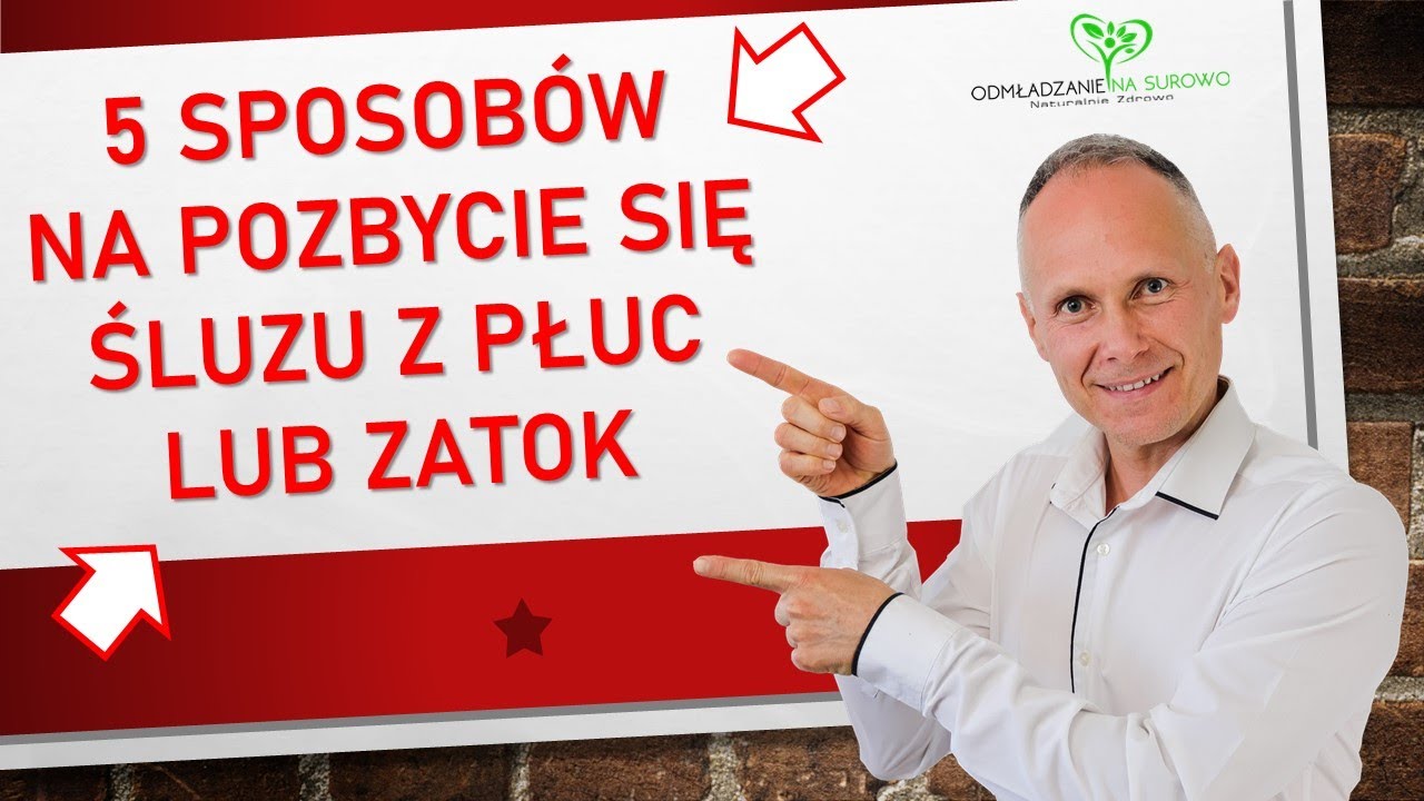 Poznaj 5 🖐 domowych sposob&oacute;w na usuwanie sluzu z dr&oacute;g oddechowych 🔥💯👍↙️↙️↙️