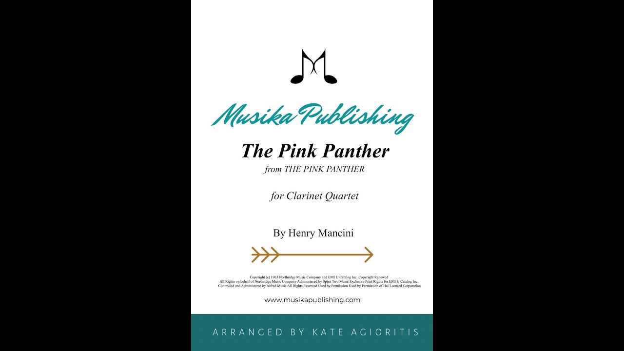 The Pink Panther | Clarinet Quartet