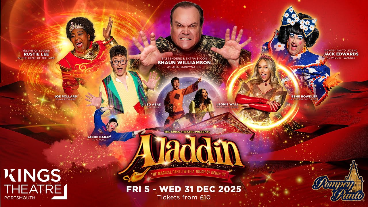 Aladdin Launch Trailer | #PompeyPanto