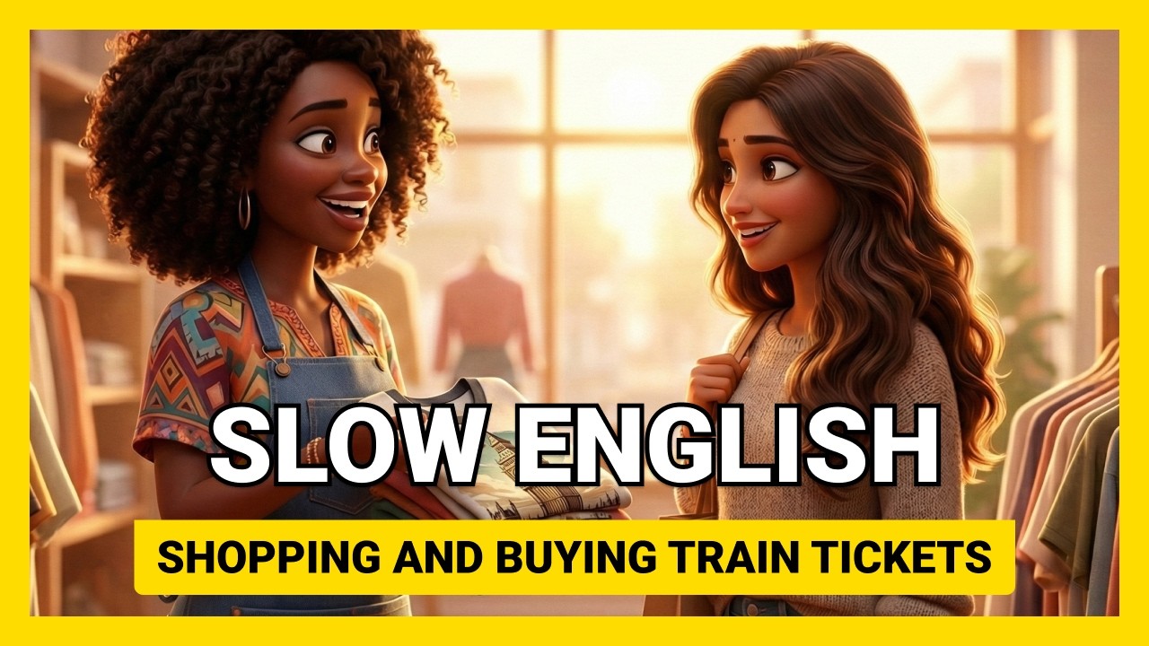 Simple Real-Life Conversation For Beginner (A1-A2) | English Speaking Practice