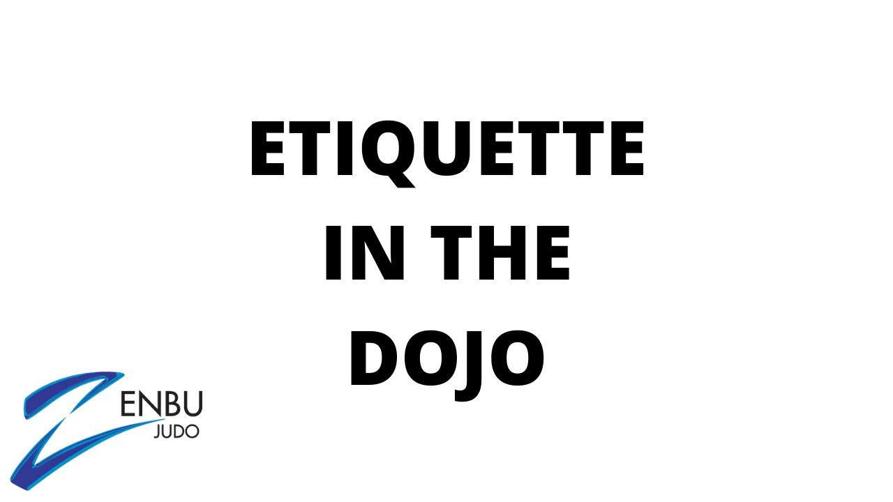 Etiquette In The Dojo