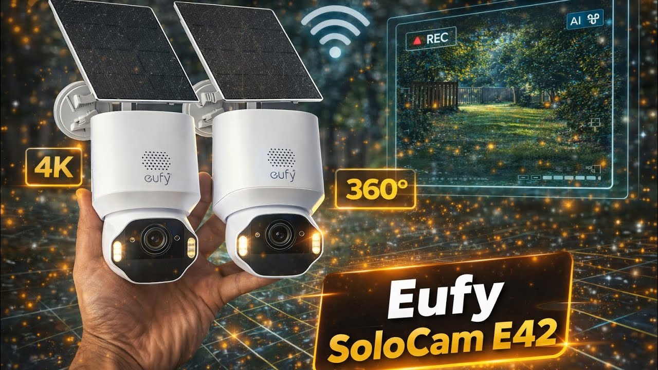 eufy SoloCam E42✔UN KIT DE CAMERA DE SECURITE 4K ! (FR)