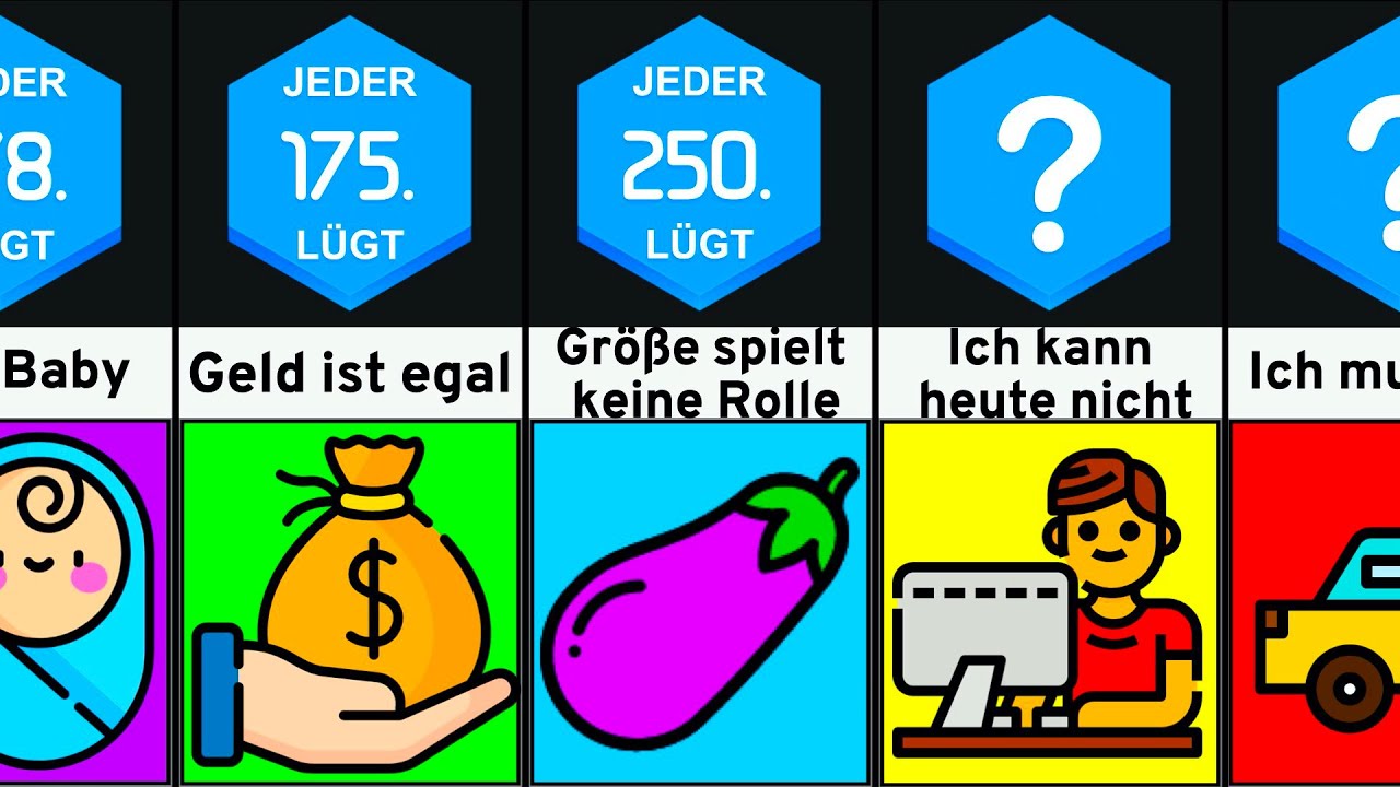 LÜGEN, DIE WIRKLICH JEDER ERZÄHLT!