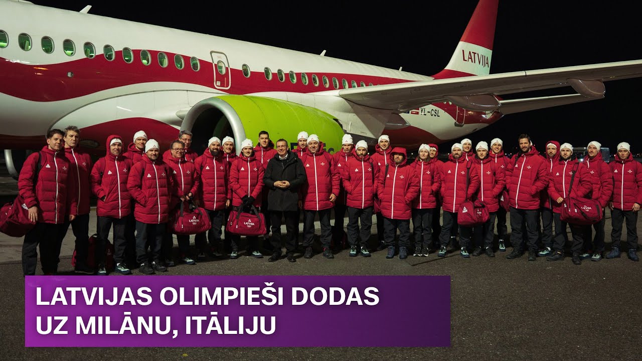 Latvijas olimpieši tiek pavadīti uz Milānu, Itāliju