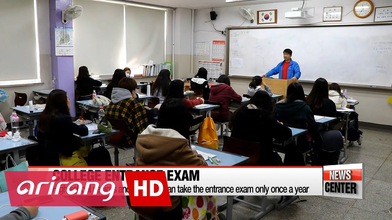 High school seniors under pressure ahead of exam day