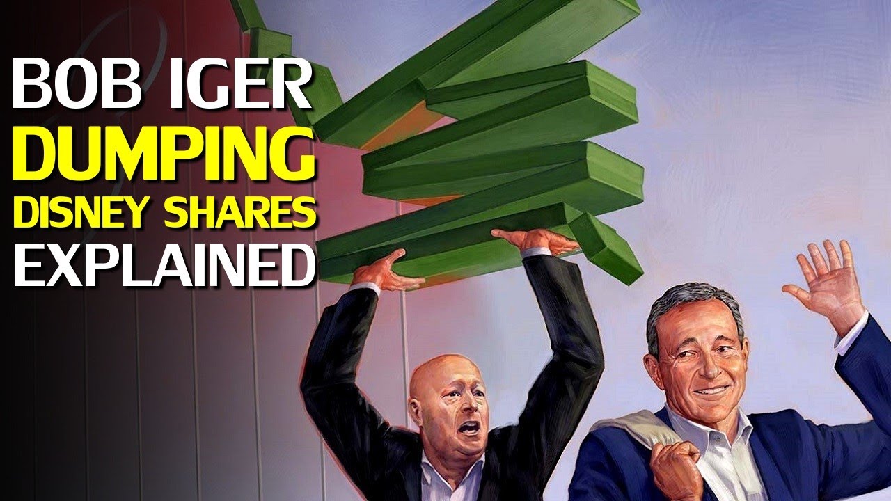 Why would Bob Iger sell off a $100 mill worth of his personal Disney shares?