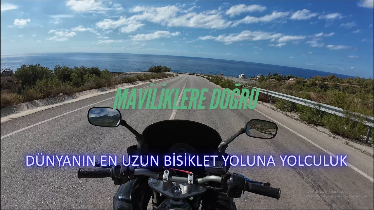 DÜNYANIN EN UZUN BİSİKLET YOLUNA YOLCULUK ! MAVİLİKLERE DOĞRU DENİZ , DAĞ , TEMİZ HAVA | 4K