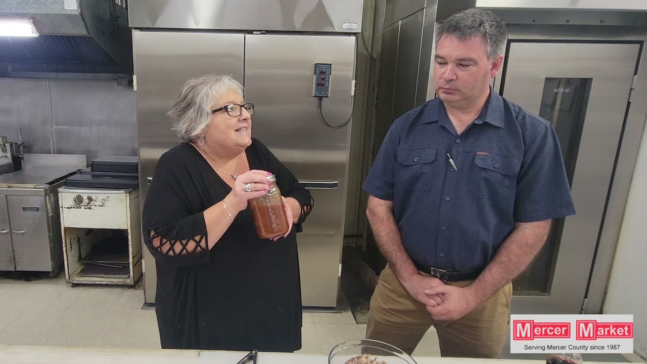 In the kitchen with Kim - Rhubarb BBQ Sauce