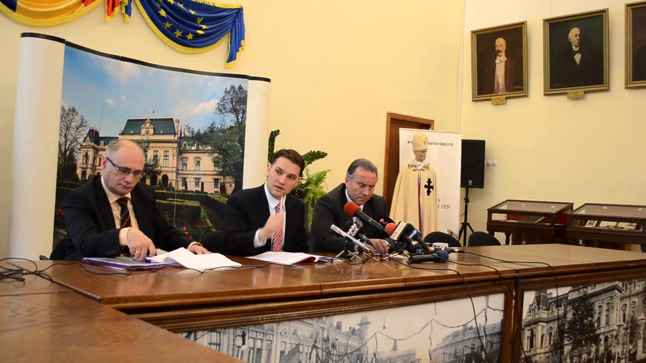 Dan Sova ministrul Transporturilor. 21 mai 2014www.iasiciteste.ro