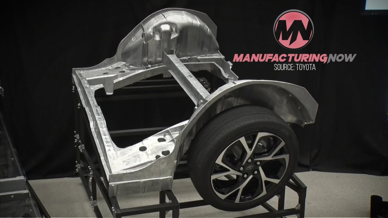 Toyota Prototype Builds Third of a Car Body in Three Minutes