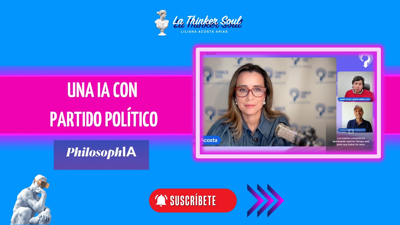 ¿Una IA con partido político?