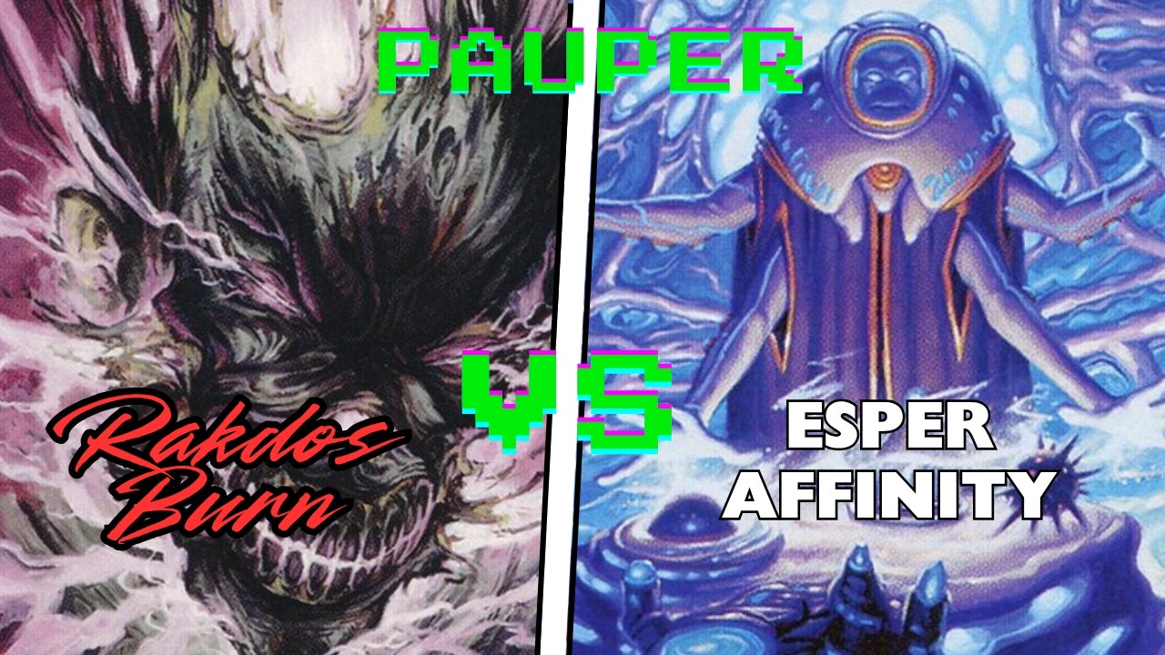 Always Blightning the Bird | Rakdos Burn vs Esper Affinity | MTG Paper Pauper Gameplay