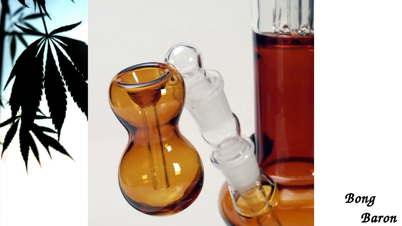 Black Leaf Flaming Skull Percolator Bong | Am