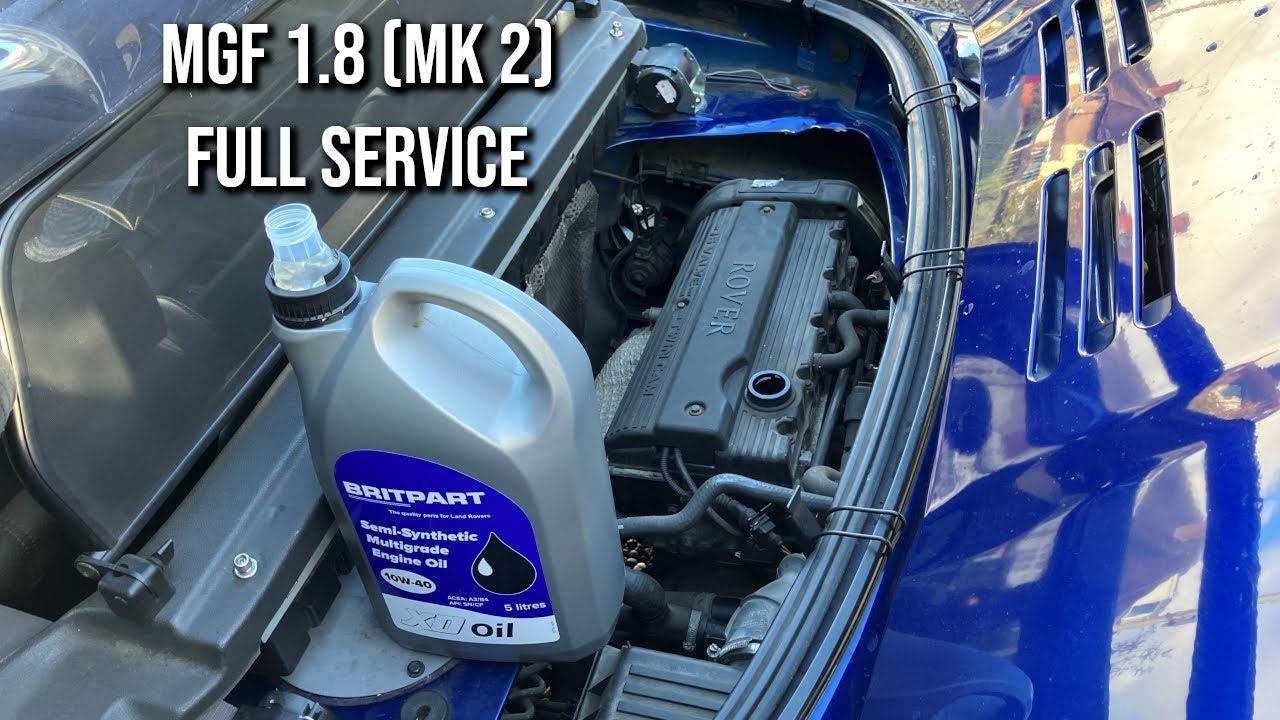 2001 MGF (Mk2) 1.8 Full Service. No, not the head gasket!