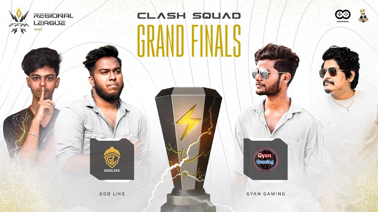 [🔴LIVE ] CS - Grand Finale | Championship : GodLike Esports vs Gyan Gaming - Best of 5 | FF Max Live