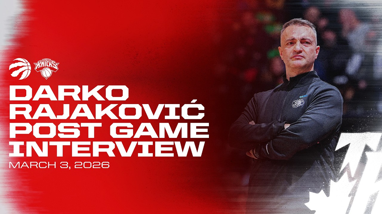 Darko Rajakovic | Post Game vs Knicks | March 03, 2026