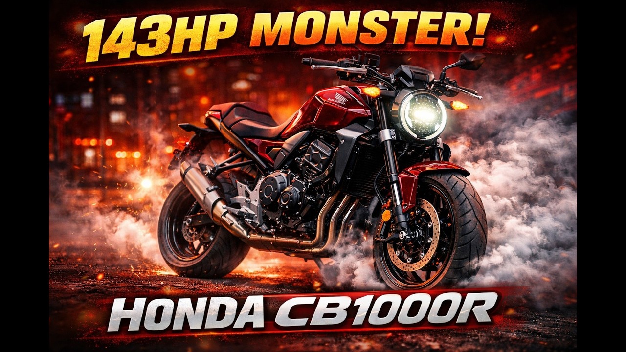 🔥 Honda CB1000R Beast | 143HP Brutal Street Machine Review | Honda | The Vrooom Diaries