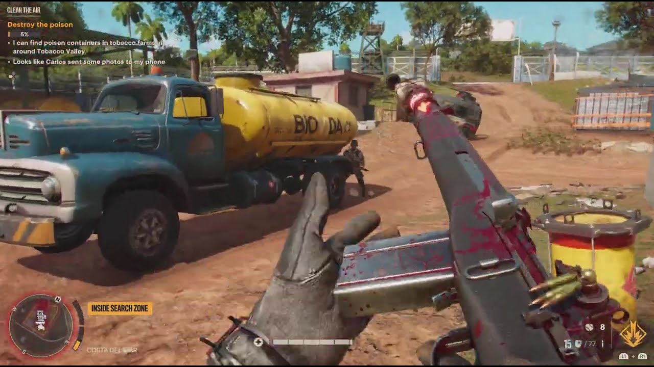 Far Cry 6 Gameplay Part 12 | Finding Poison Containers at the Tobacco Farm & Sending Photo to Carlos
