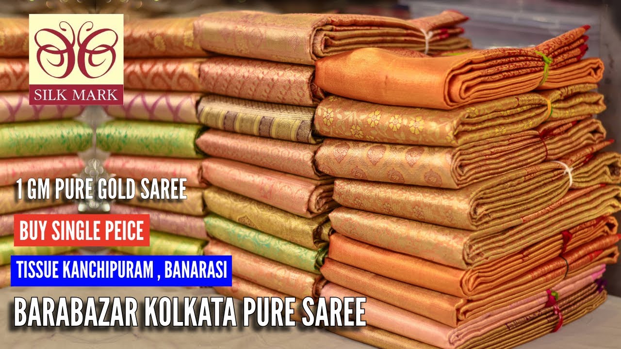 Barabazar pure saree Collection | tissue kanchupram & benarsai saree | Khaitan Creation Barabazar