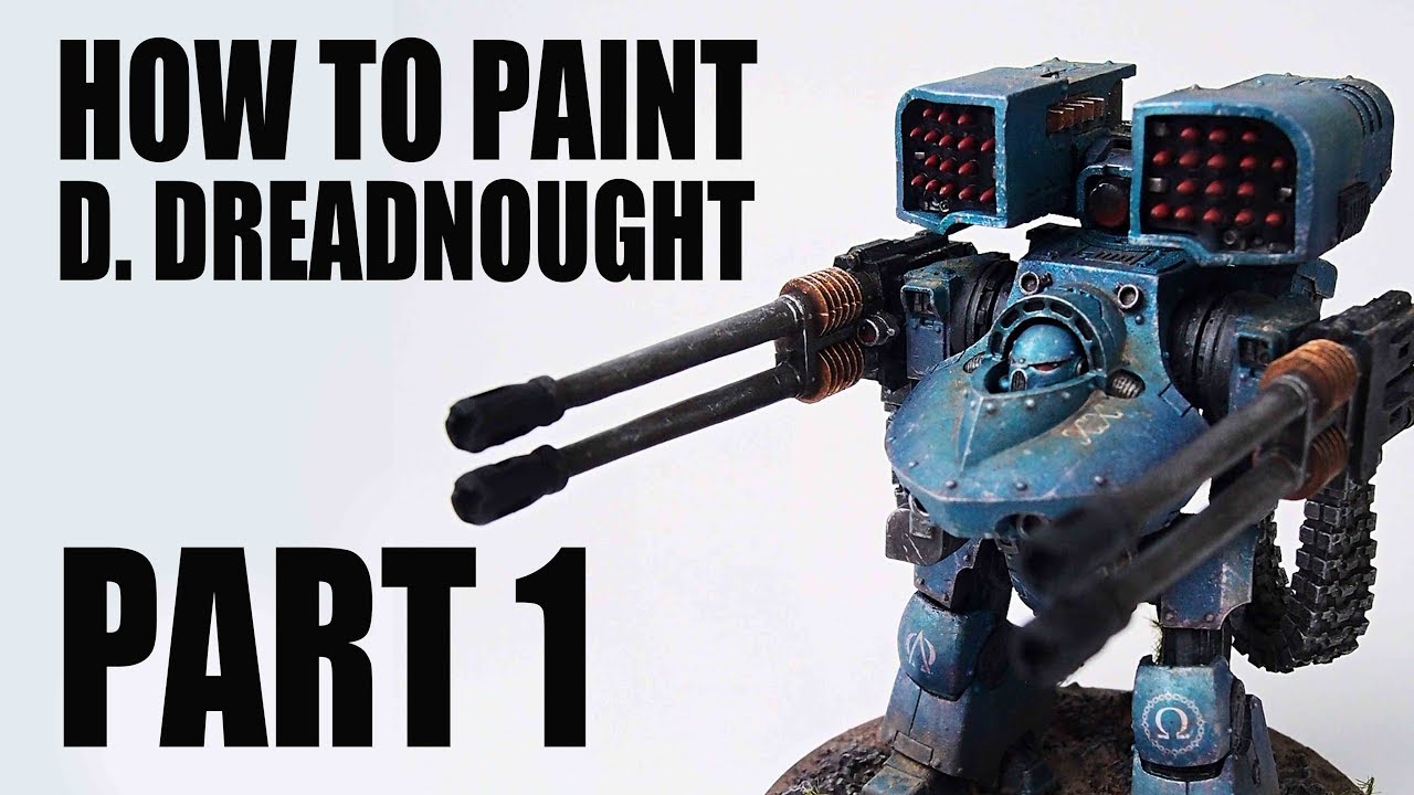 워해머 데레데오 드레드넛 도색, How to paint Warhammer deredeo dreadnought