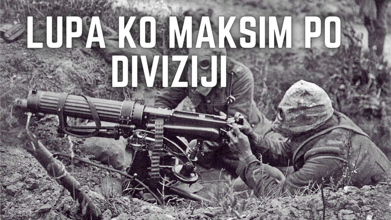 Prvi automatski mitraljez-Maksim