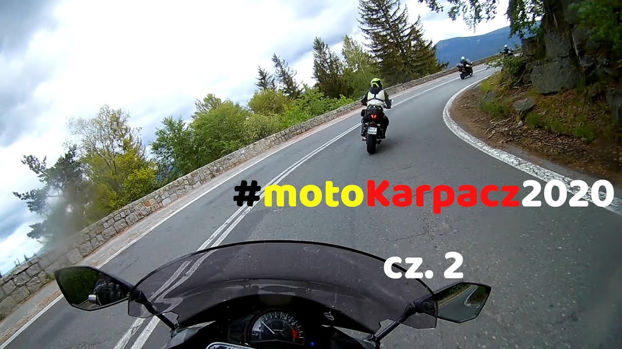 motoKarpacz2020 cz. 2 - wycieczka motocyklowa Szklarska Poręba - Karpacz. Yamaha MT-07 onboard