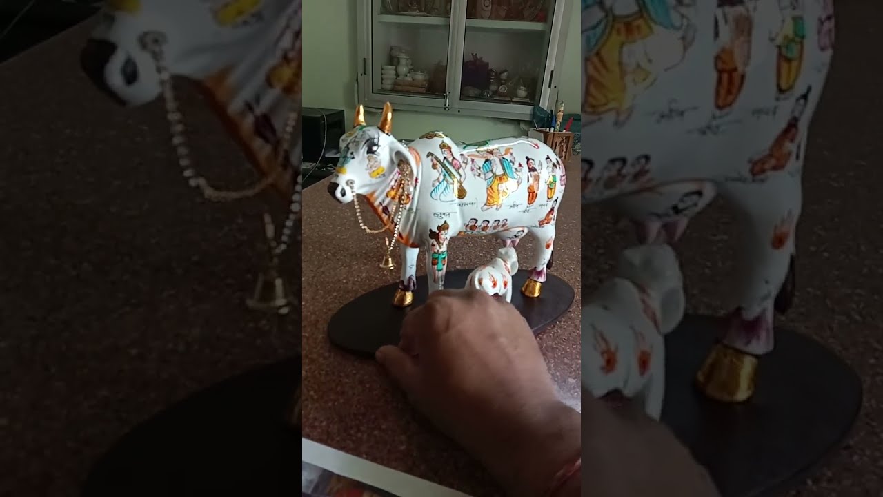 Kamdhenu Cow idol Rich Art and Craft Jaipur Rajasthan