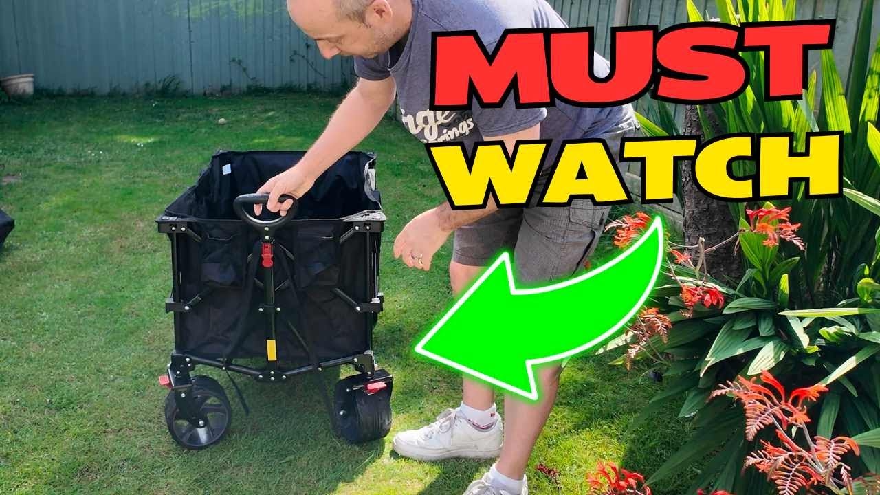 Large Pull Along Wagon by Sekey ( 220l ) Review