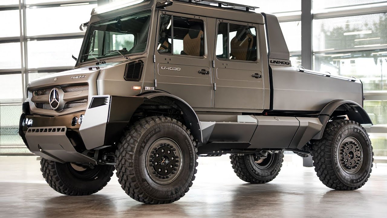 Mercedes Unimog Gets 300 Horsepower & Ultra Luxury Treatment | Chocolate Beast Revealed