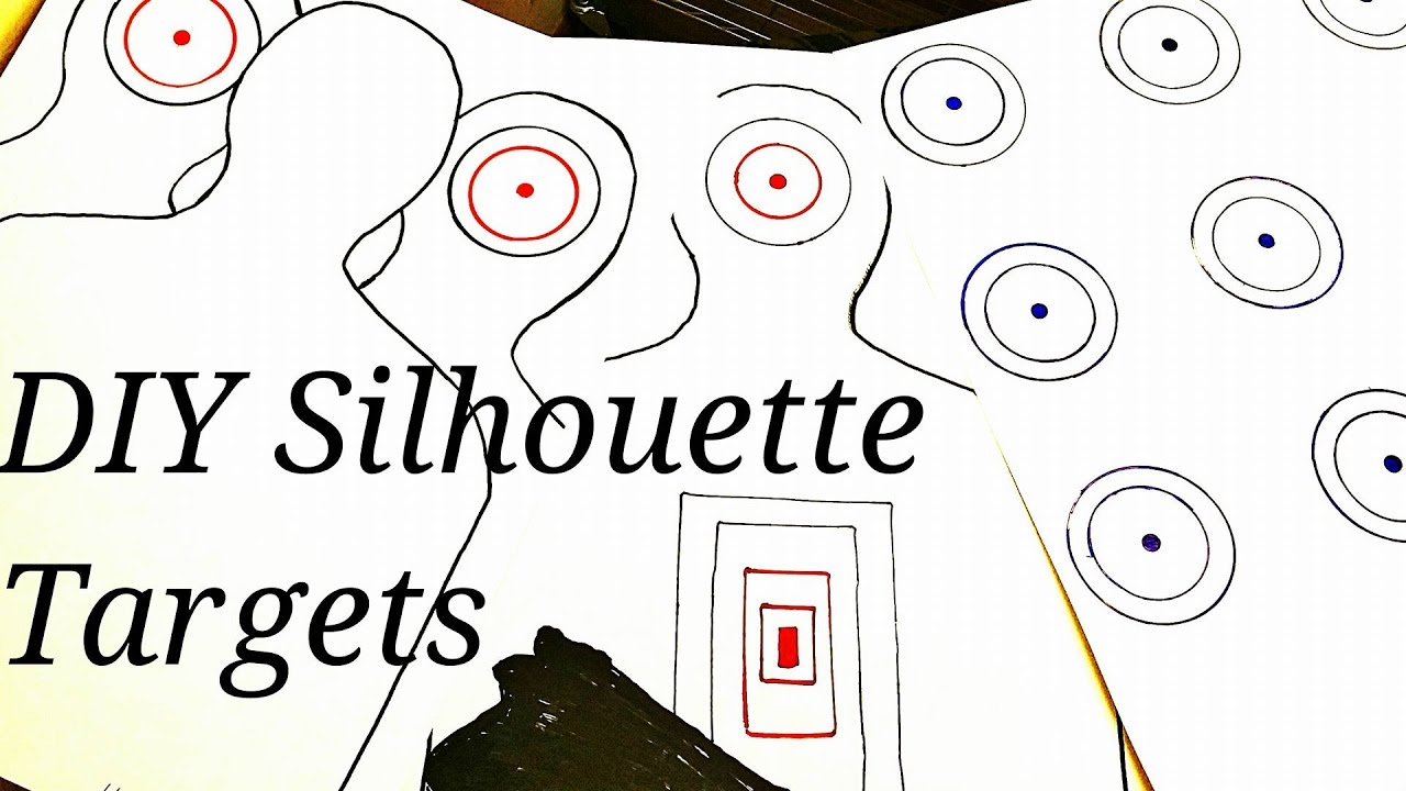 DIY Silhouette Targets