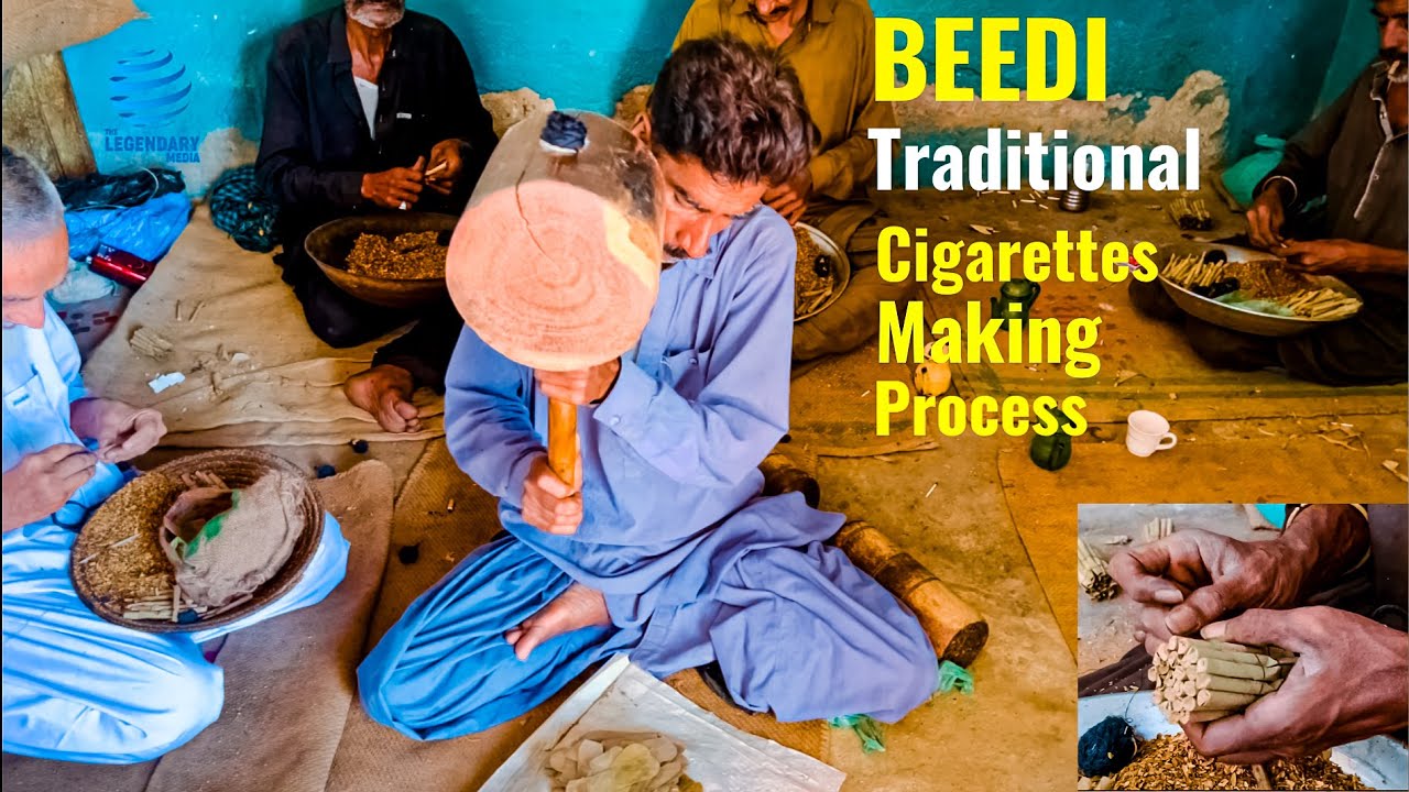 Beedi | Traditional Cigarettes Making Process | How To Make Beedi | Cigarettes Factory