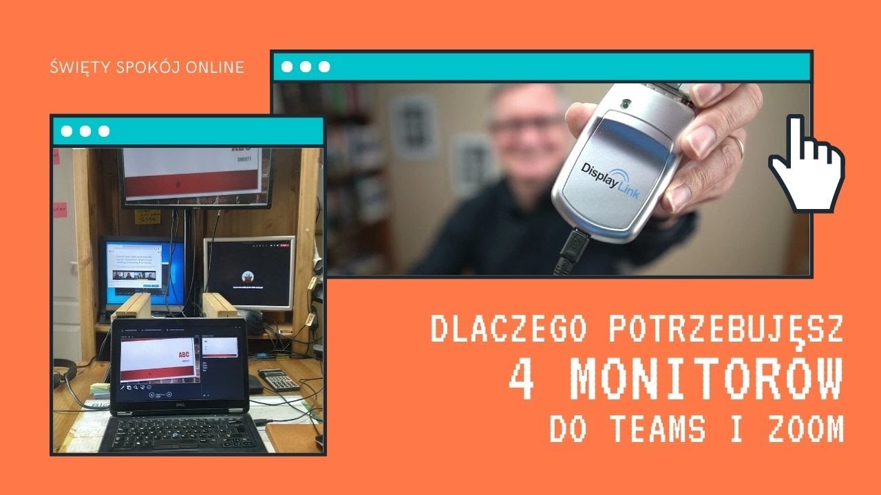 How to connect two monitors to each Teams' laptop