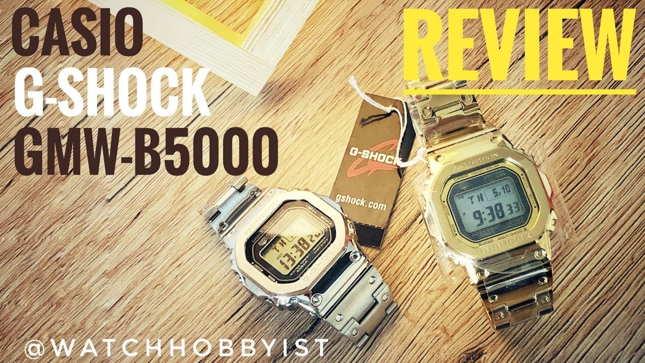 ПОДРОБНЫЙ ОБЗОР: Casio G-Shock GMW-B5000 35th Anniversary Steel & Gold