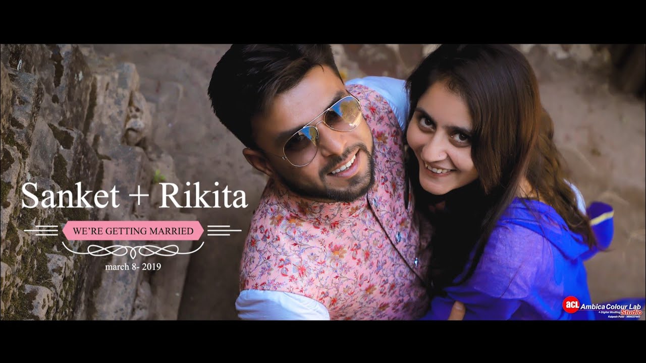 Sanket & Rikita || Cinematic wedding Highlight 2019 || Ambica colour lab