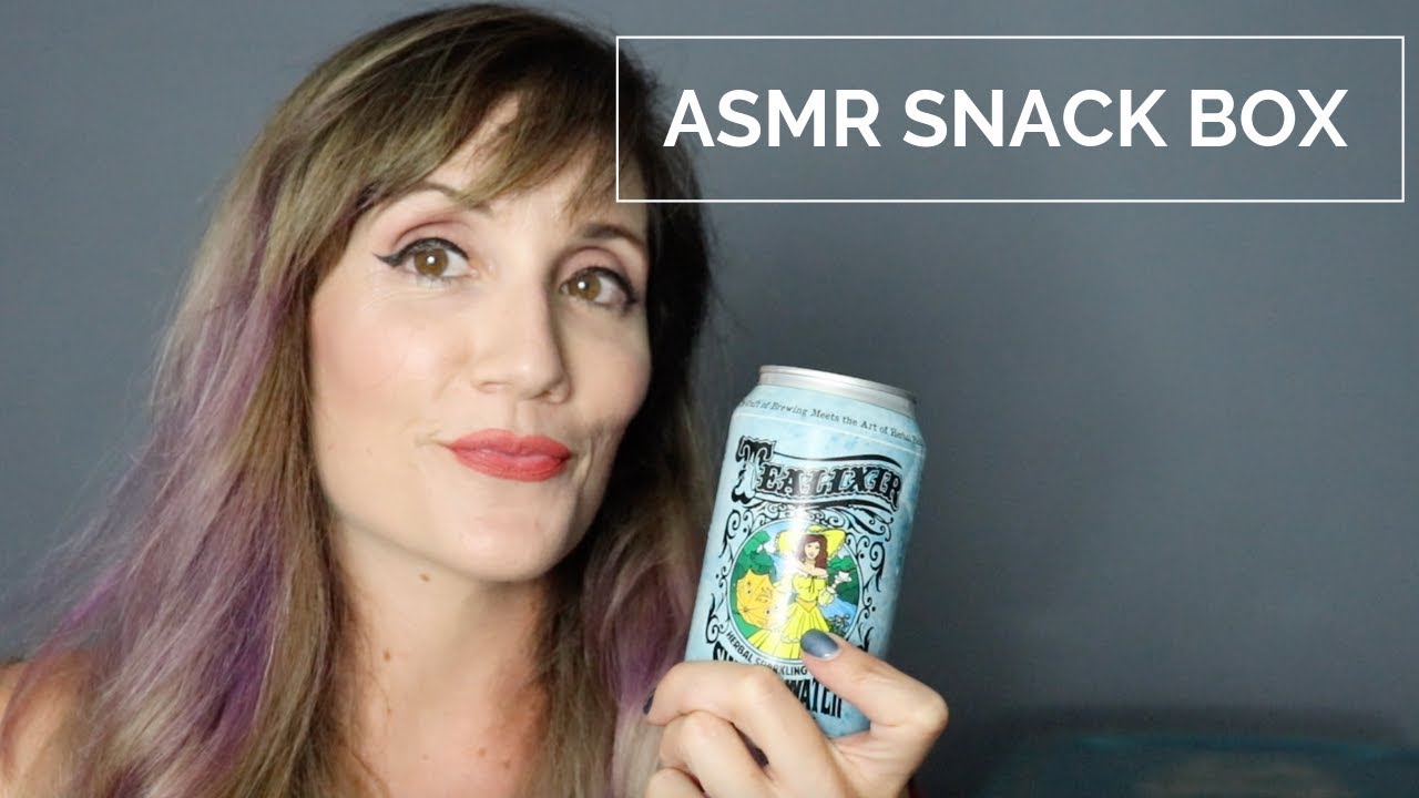 🍭ASMR SNACK BOX | CRUNCH | WHISPER EP#2🍭