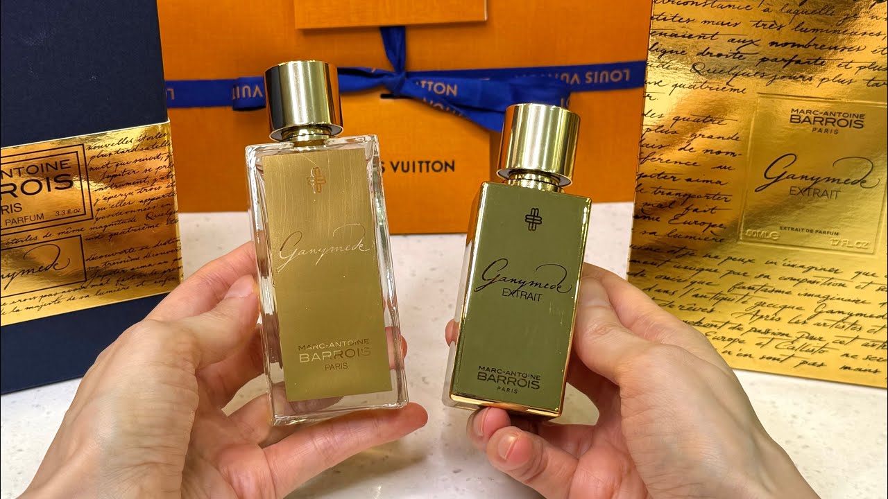 ASMR Perfume Sounds | Ganymede vs Ganymede Extrait | Satisfying Sprays & Bottle Sounds
