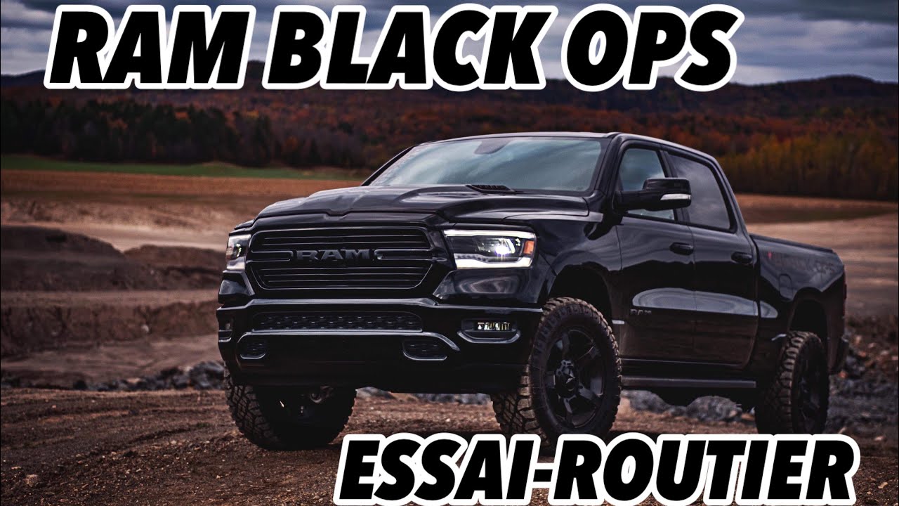 RAM 1500 SPORT 2019 - ESSAI ROUTIER