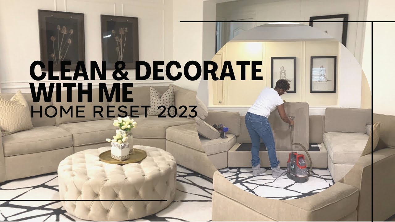 Clean and Decorate with Me|Cleaning Motivation|Home Reset