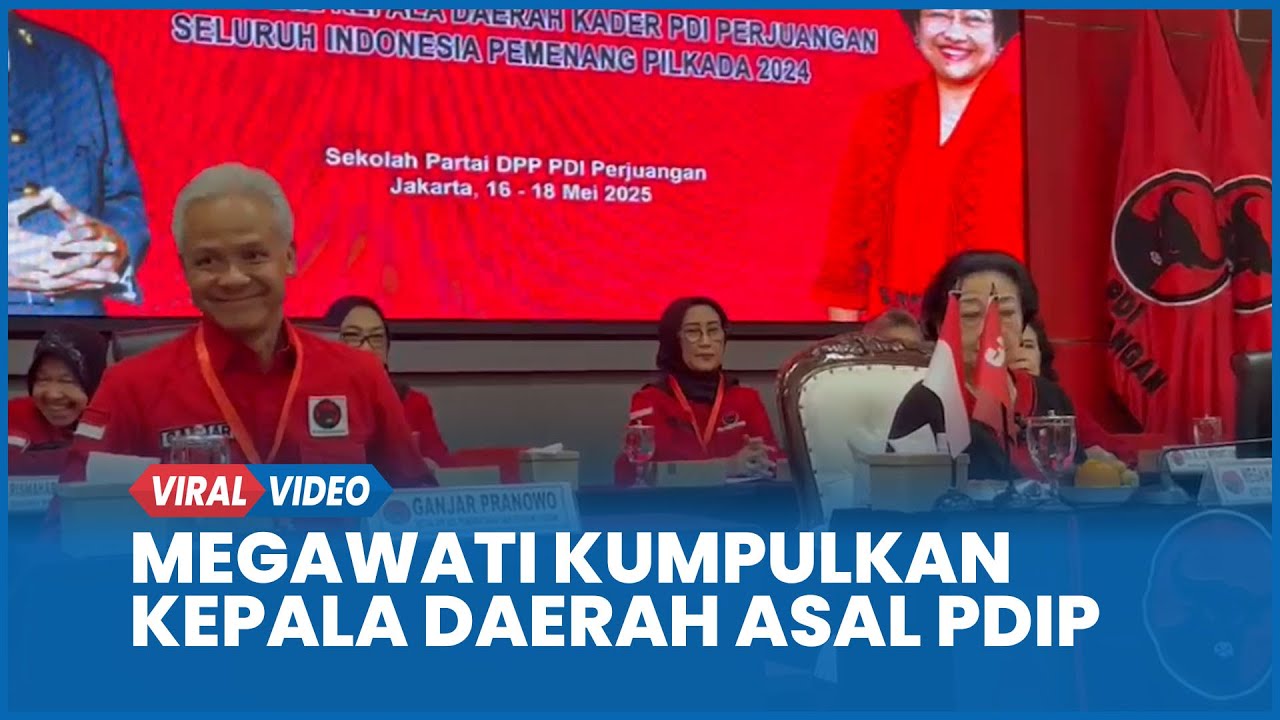 Megawati Kumpulkan Kepala Daerah Asal PDIP Pemenang Pilkada 2024
