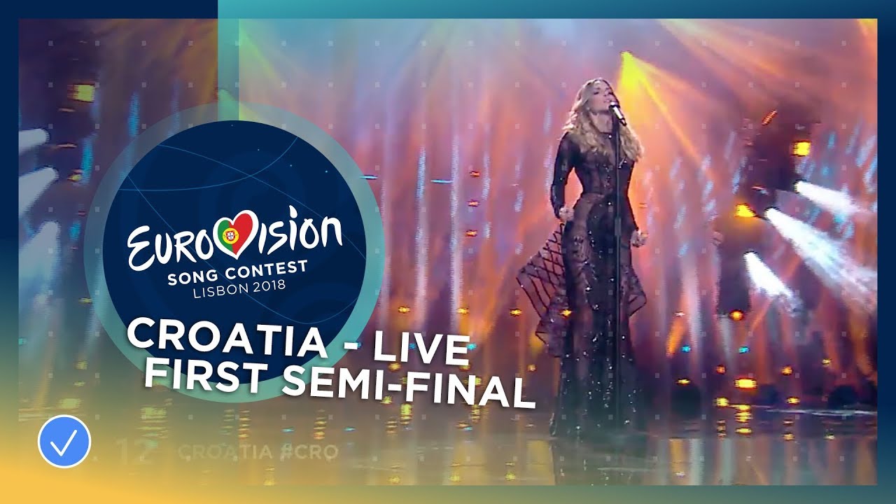 Franka - Crazy (LIVE) | Croatia 🇭🇷 | First Semi-Final | Eurovision 2018
