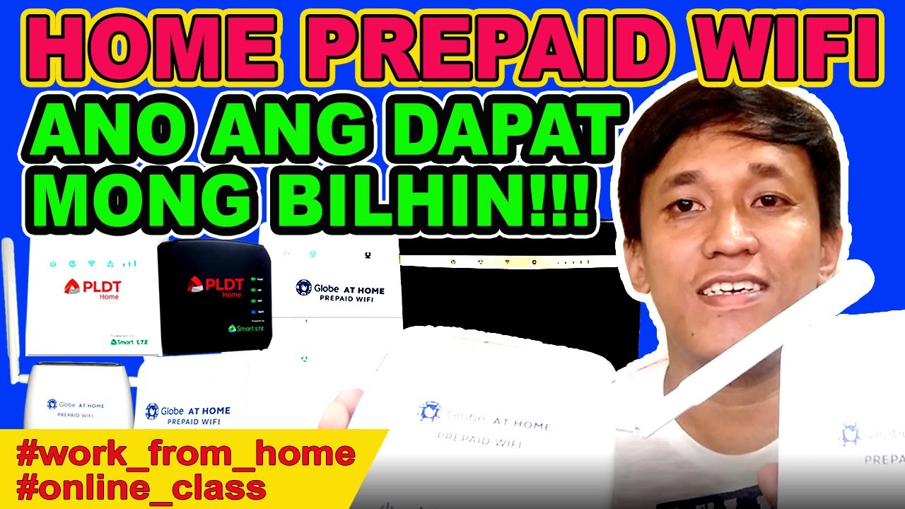 PINAKAMURA AT SULIT NA HOME PREPAID WIFI PARA SA WORK FROM HOME MO AT ONLINE CLASS NG ANAK MO!