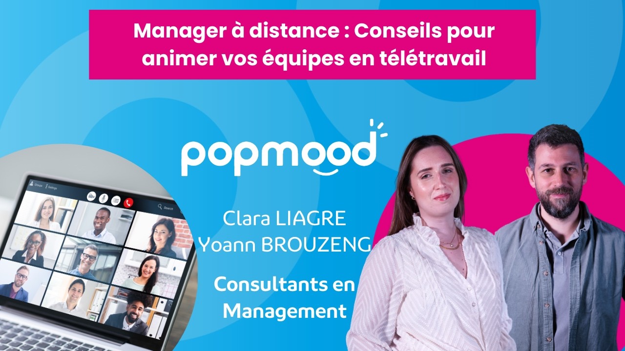 Webinaire Manager à distance : Conseils pour animer vos équipes en télétravail