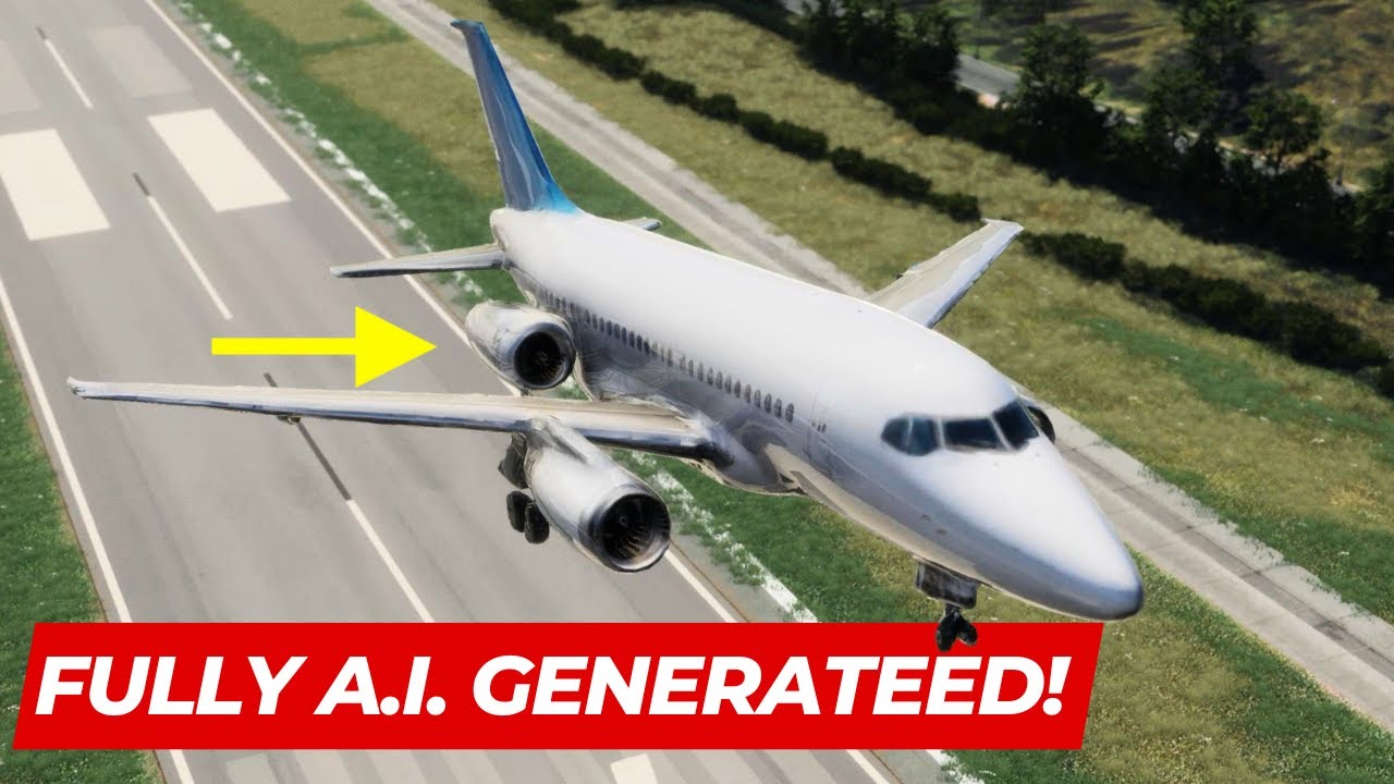 I Let A.I. DESIGN A Passenger Airliner (and it flies!)