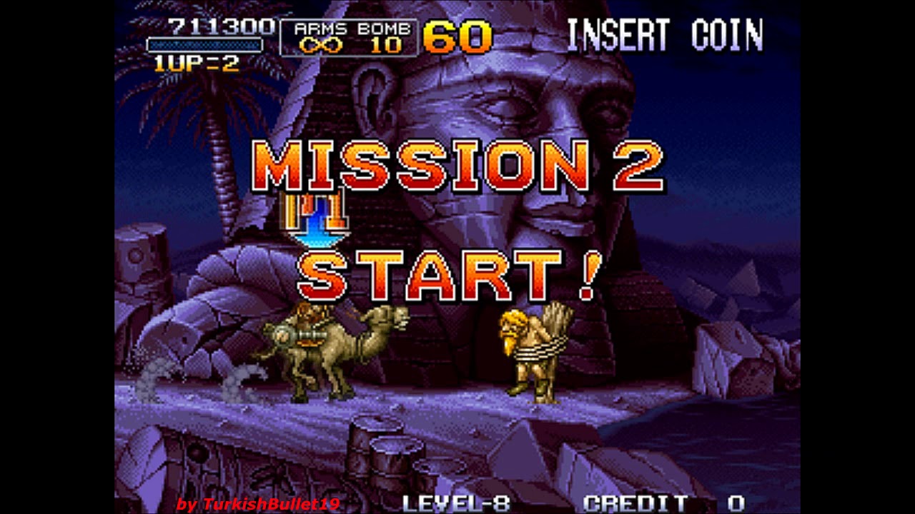 Metal Slug 2: Super Vehicle-001/II (Arcade) - (Longplay - Fio | Level 8 Difficulty | All Secets)