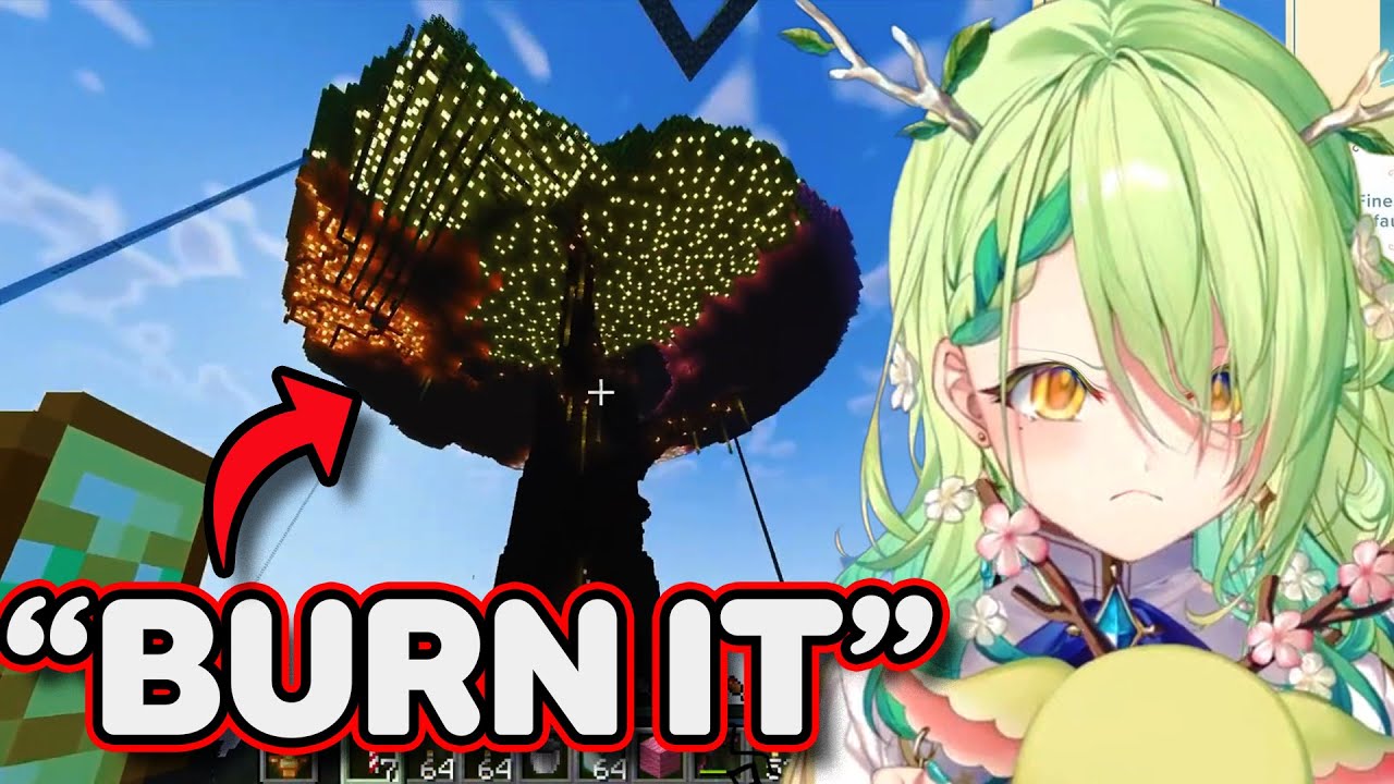 Fauna HATES MINECRAFT and her HUGE TREE | HOLOLIVE Clips