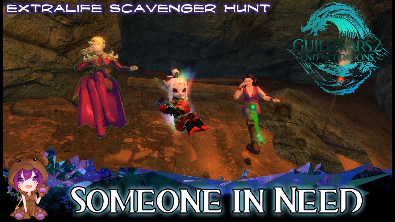 GW2 Someone in Need achievement (ExtraLife Scavenger Hunt)