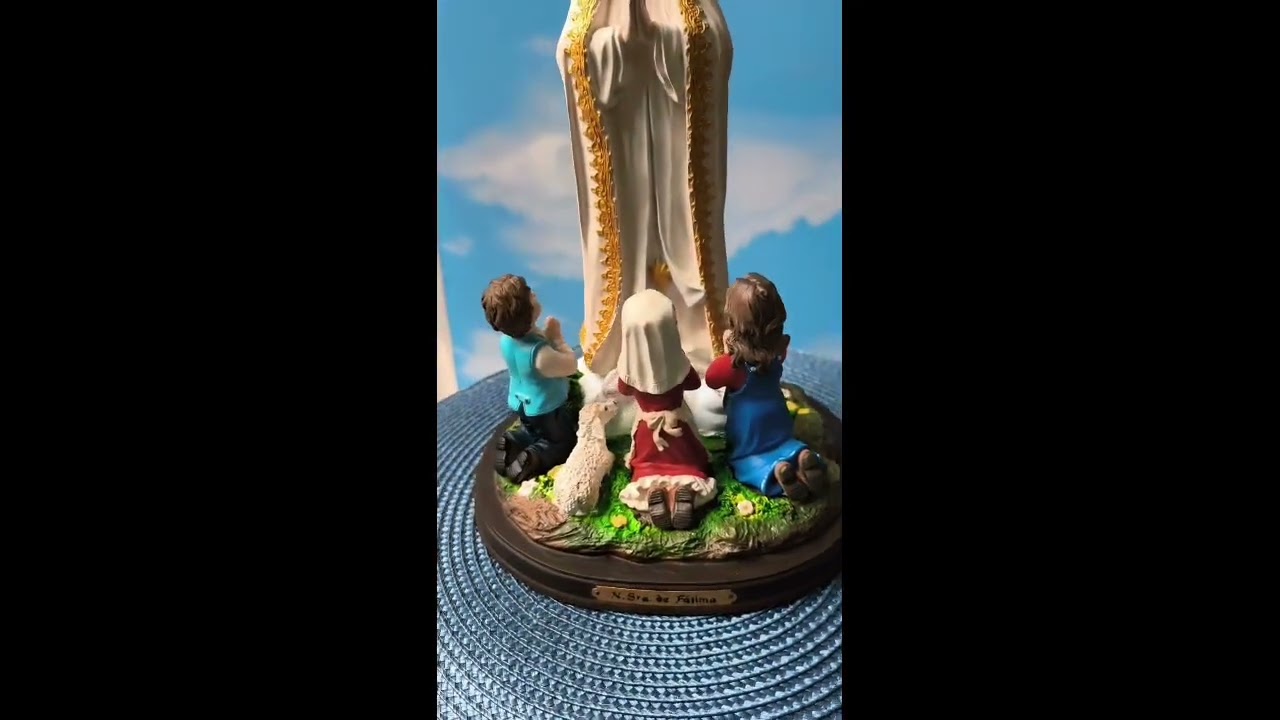 Restauração da Imagem de Nossa Senhora de Fátima #artesacra #arte #catolica #restauração #sculpture 