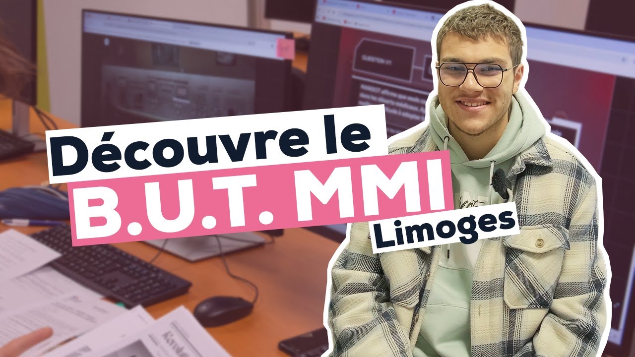 Découvre le B.U.T. MMI Limoges