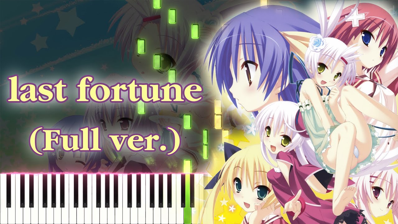 [Twinkle ☆ Crusaders -PSS- Venus Embryo OP] last fortune (Full ver.) Piano Arrangement